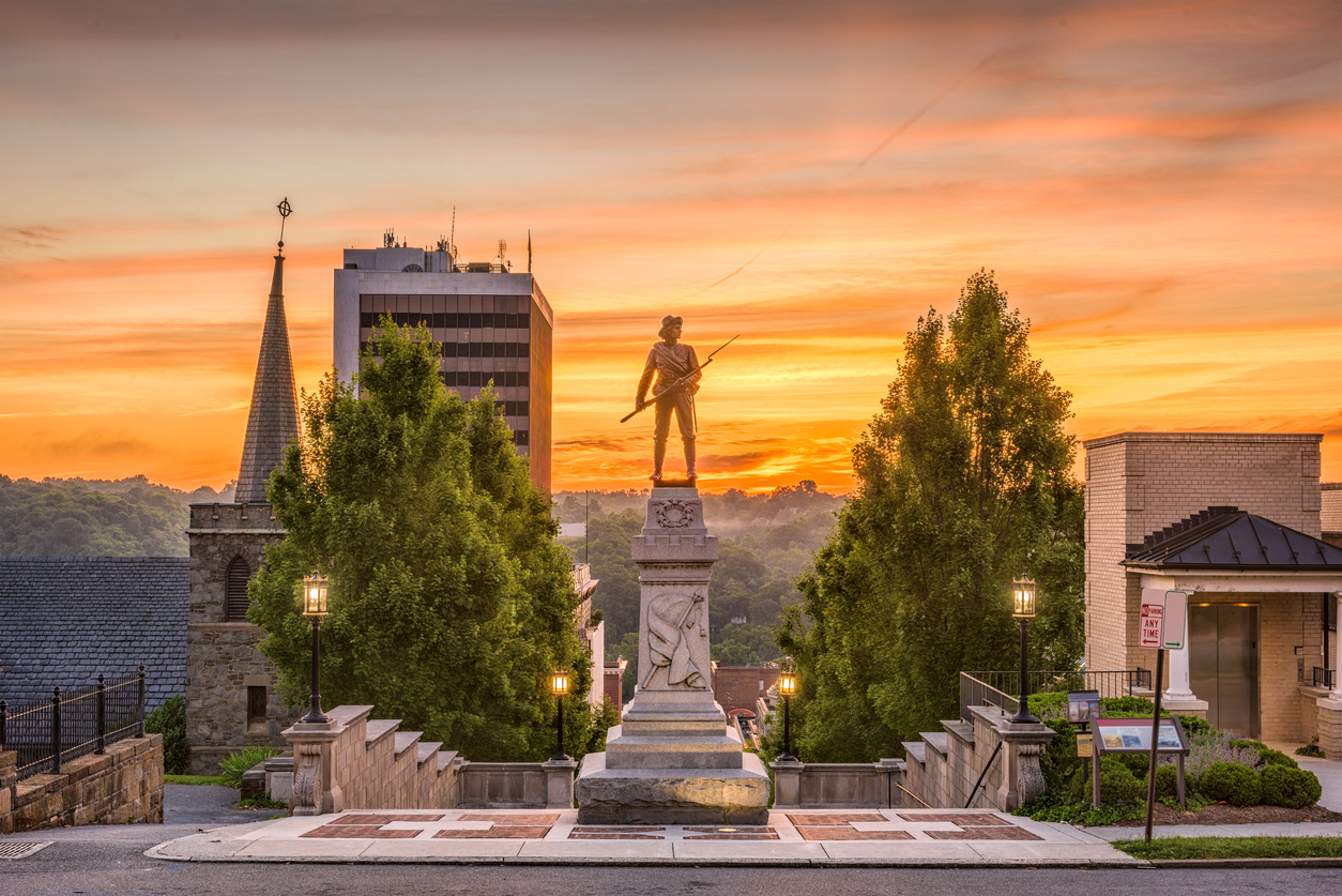 Panoramic Image of Lynchburg, VA